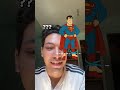 تحدي مع سوبر مان #funny #shorts