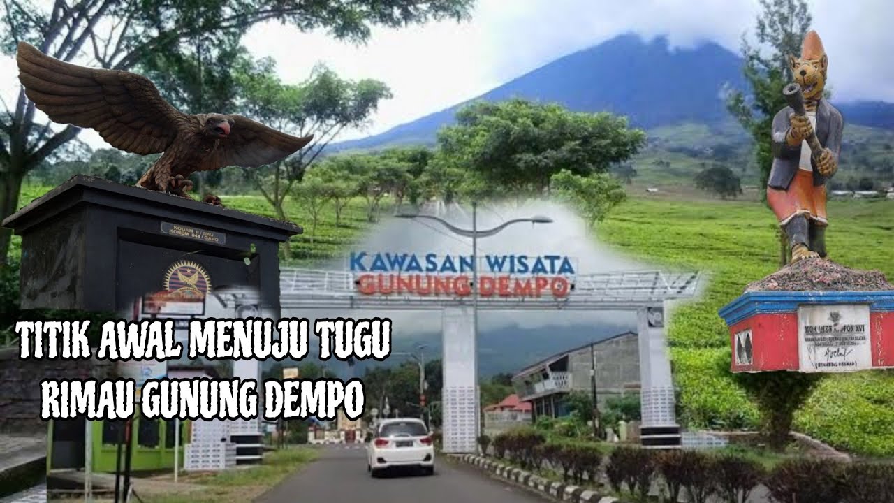 TUGU RIMAU GUNUNG DEMPO || PAGAR ALAM - YouTube