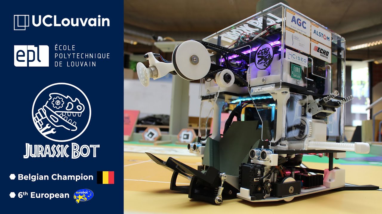 Eurobot 2022 - Discover the The Jurassic Bot's robotics project !"