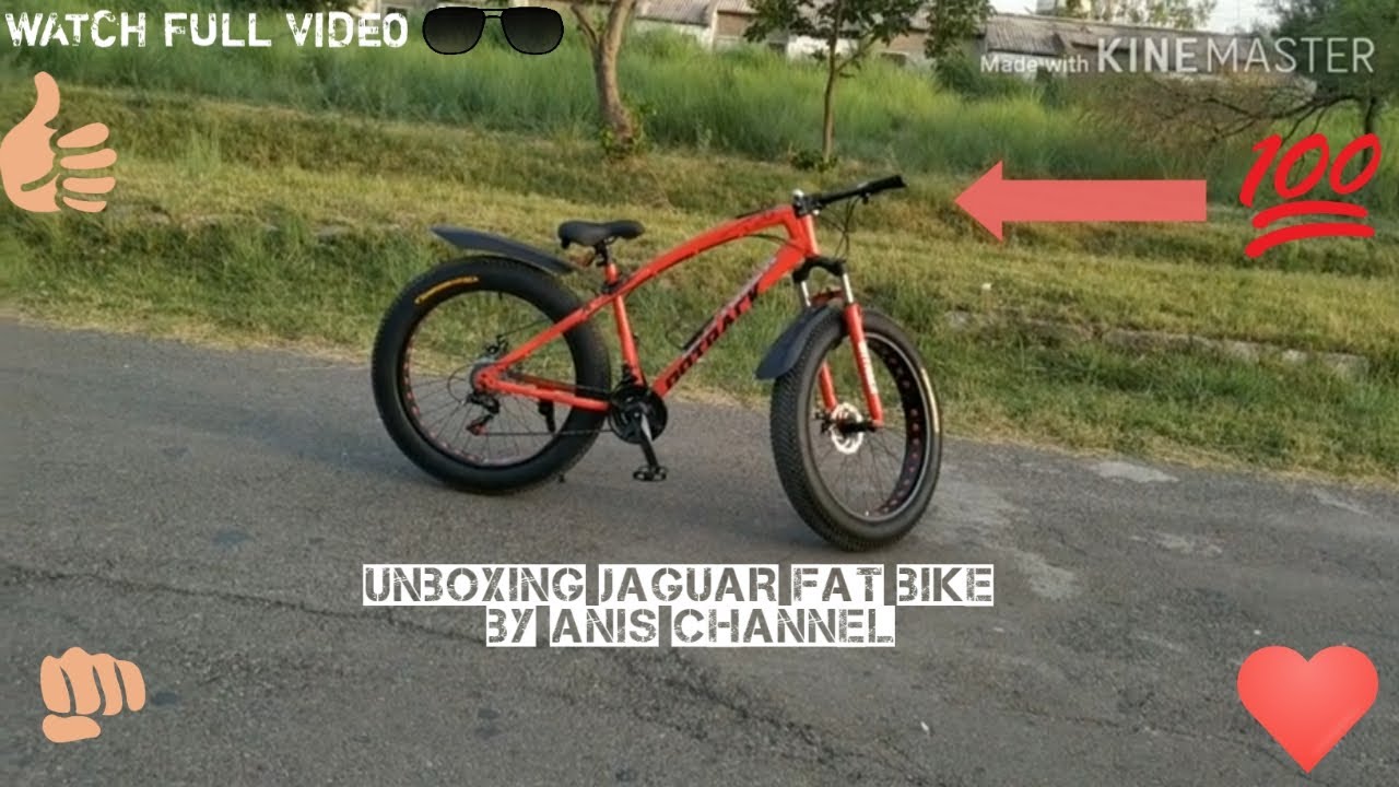 Jaguar Fat Bike unboxing and review by Anis Channel