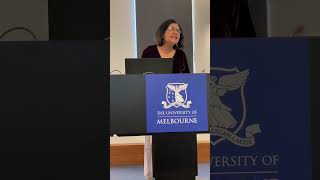 Book Launch, University of Melbourne, March 21, 2024