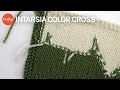 Intarsia Color Cross | Colorwork Knitting Tutorial with Sally Melville