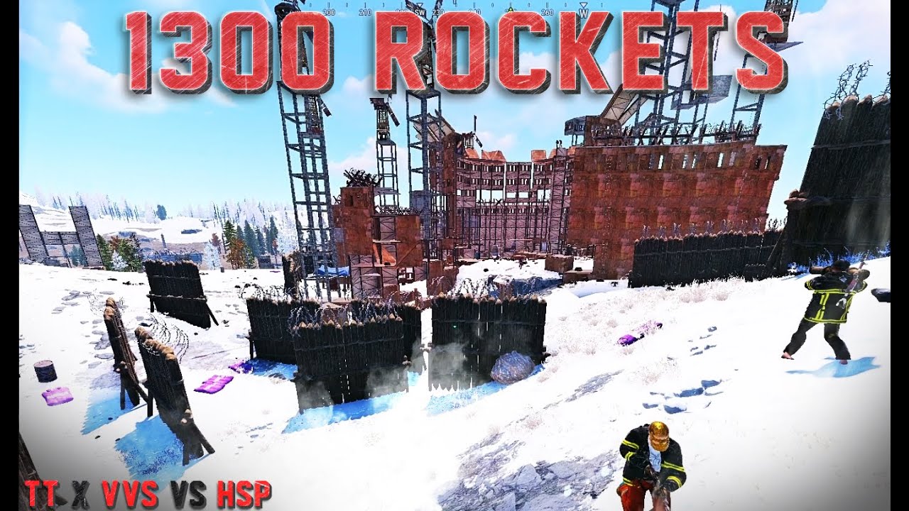 Rustoria EU Long | 1300 Rocket Merge Raid | TT X VVS vs HSP