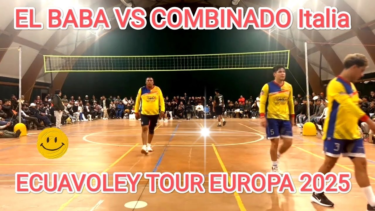 EL DR BABA VS LA SELECCIÓN DE ITALIA PARTIDAZO FINAL INESPERADO CREDITOS ECUAVOLEY PLUS 