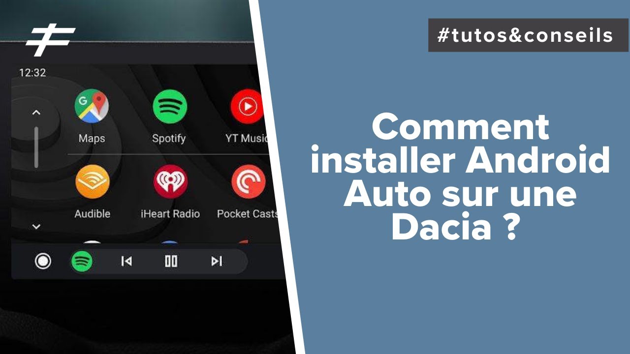 Autoradio Android 12 Pour Renault Dacia