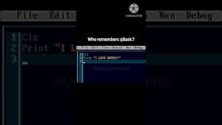 qBasic was popular in the 1990s....