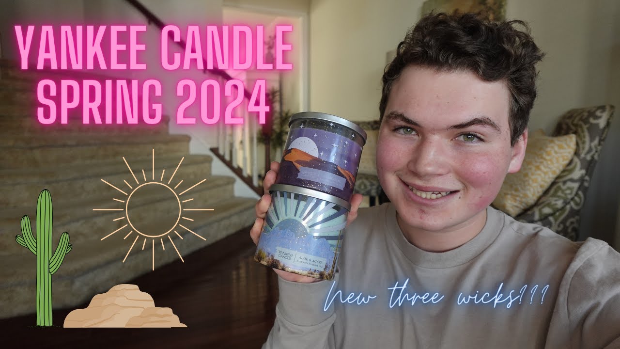 Yankee Candle Spring 2024  Under the Desert Sun + New Three