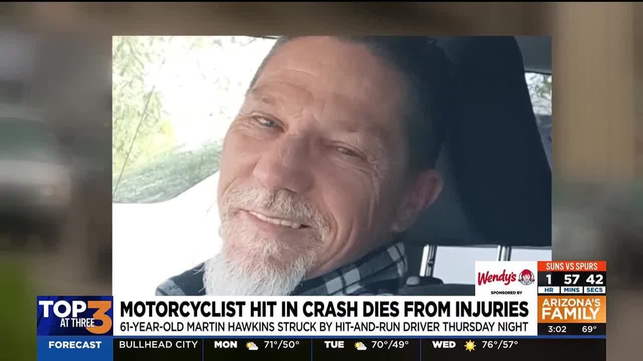 Motorcyclist dies after hit and run crash in Glendale - YouTube