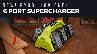 RYOBI ONE+™ 18V 6-Port SUPERCHARGER