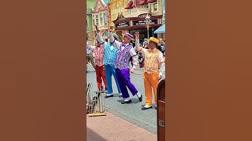 Thumbnail of Walt Disney World Main Street USA Dapper Dans Barbershop Quartet #shorts #singer #music