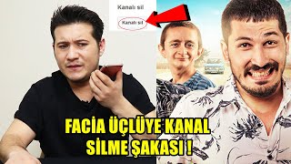 Faci̇a Üçlü Sefa Kindira Youtube Kanalini Si̇lme Şakasi 
