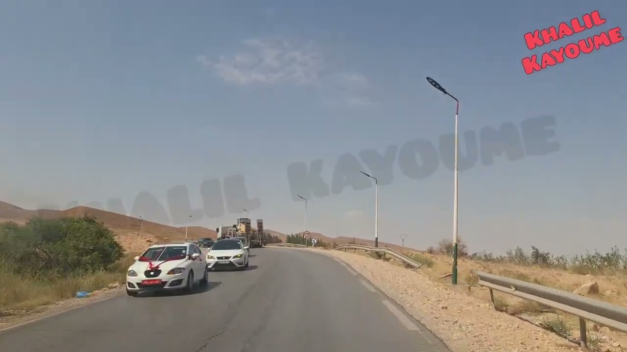 الطريق الرابط بين الهامل ومدينة بوسعادة | ولاية المسيلة | Welcome to Boussaada 