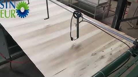 How to use core composer? Sinoeuro core builder-cx2 plywood core veneer composer