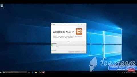 How to Install XAMPP Server on Windows 10
