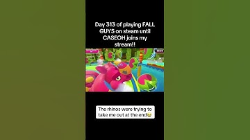 Day 313 of playing FALL GUYS on stream until CASEOH joins my stream!! #fyp #fallguys #twitch