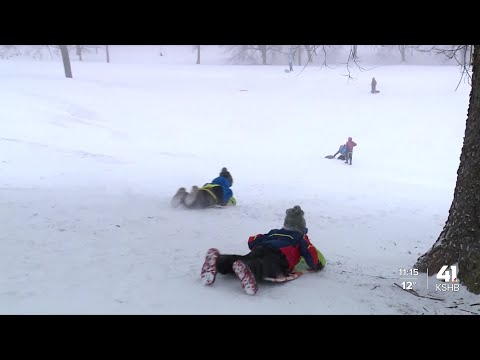 Kansas City sledders