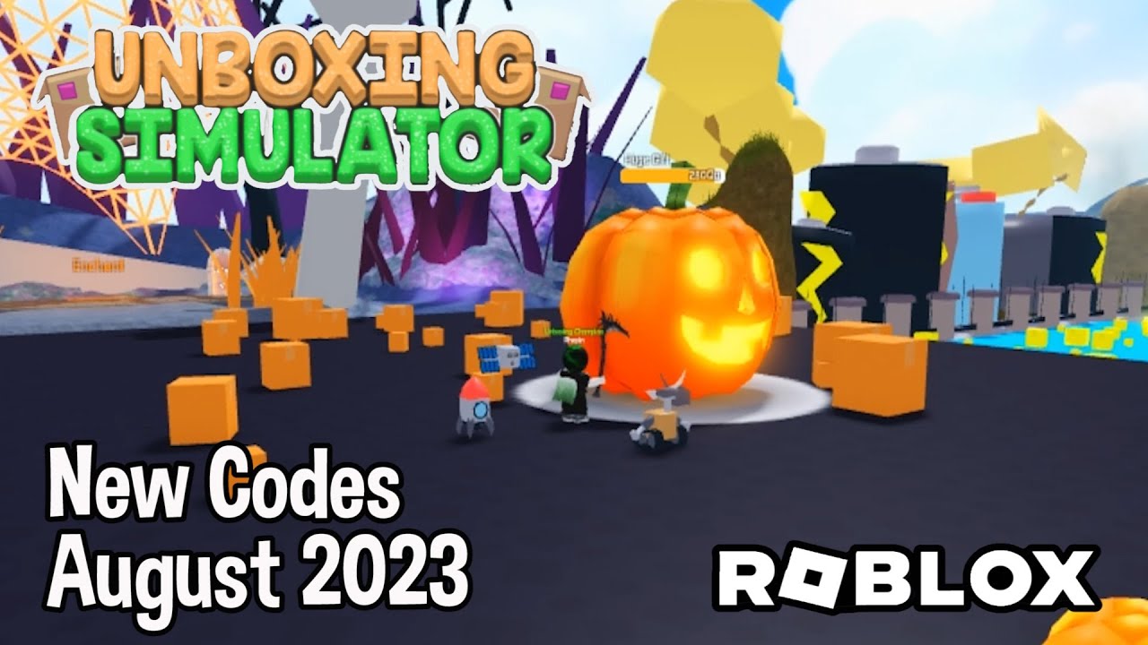 Roblox Unboxing Simulator New Codes August 2023 