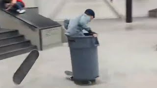 He Skates In A Trash Can?! | Best Videos of the Week!