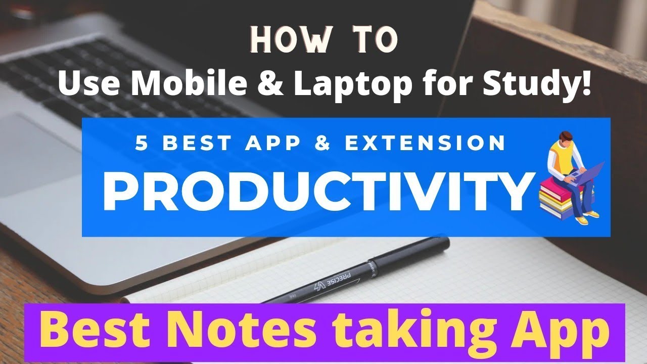 How to take notes on laptop mobile avoid distractions while studying chrome extension for 