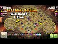 Th11 Most Popular Bases 3 Star | QC Hybrid Attacks - Coc Warriors