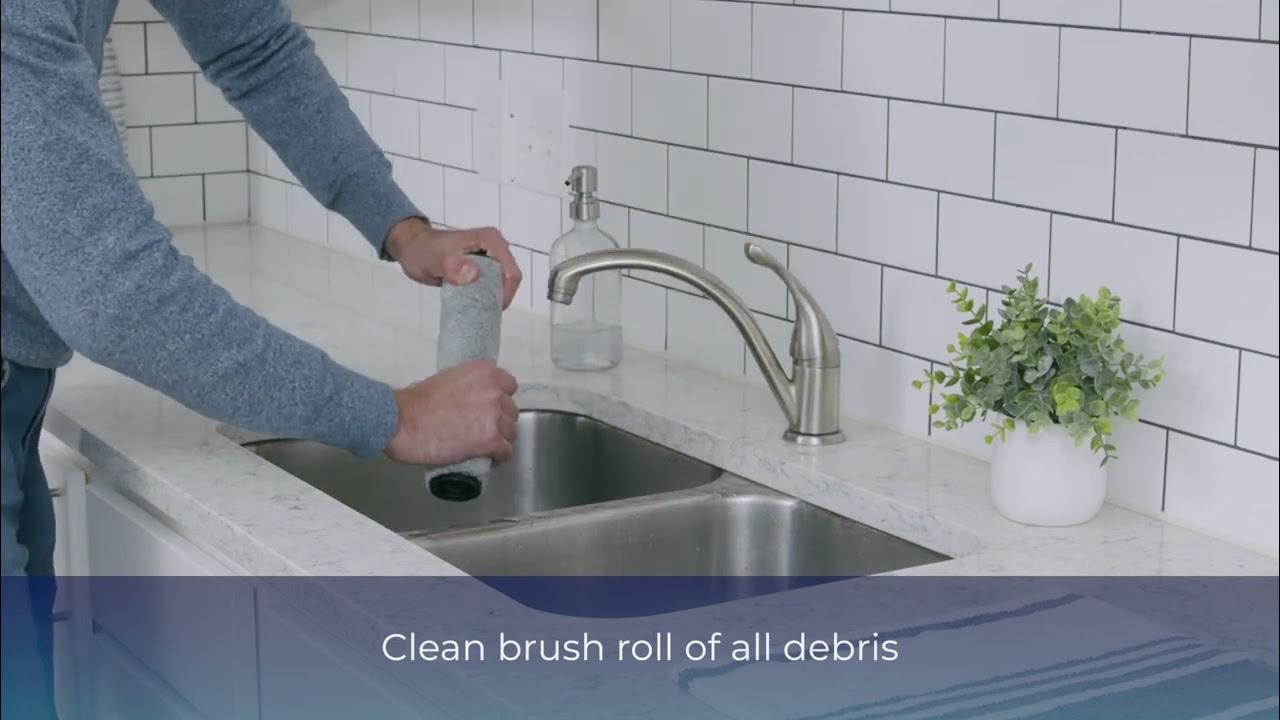 BISSELL CrossWave HF3 Brush roll icon is flashing OR brush roll is