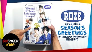 RIIZE 2024 SEASON'S GREETINGS UNBOXING