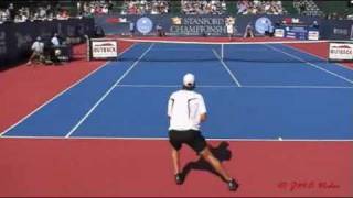 Aaron Krickstein forehand slowmotion 60 fps