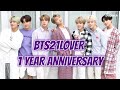 🎉BTS21LOVER 1 Year Anniversary🎉 [40,000 Subscribers]