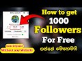 How To Get Tik Tok Followers For Free | Real And Organic Followers 2024 New Method |