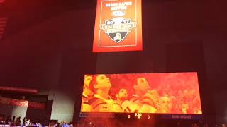 Watch Griffins raise Calder Cup championship banner