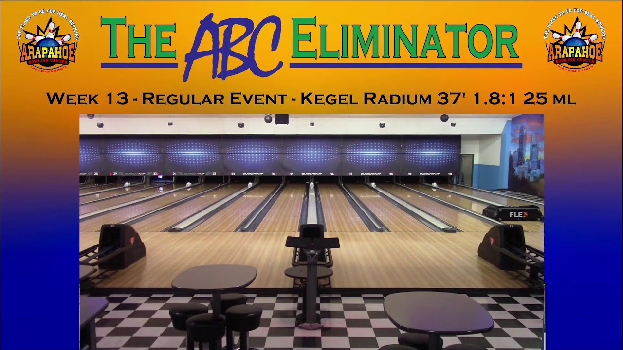 The ABC Eliminator 2024 - Week 13 - Regular Event