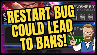 Game Wide Restart Bug Active In MCOC! Talks Of Ban For Abuse!