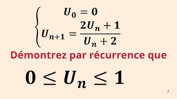 Démonstration par recurrence