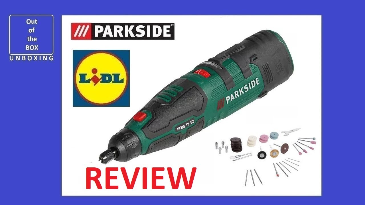 Parkside Cordless Rotary Tool PFBS 12 B2 REVIEW (Lidl 1.3Ah 12V Li-Ion) -  YouTube | Schleifmaschinen