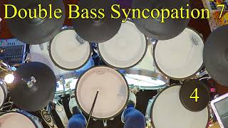 Double bass Syncopation 7 Pattern 4