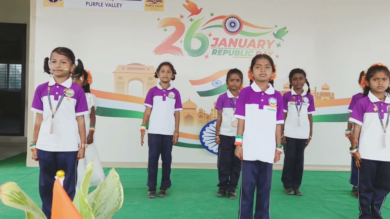 Heartfelt Patriotic Dance Tribute by Class 2 Students on Republic Day