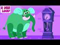 Hickory Dickory Dock Remix 🎶 [2 MIN LOOP] Several Sound Variations 🐭⏰ | Nursery Rhymes &amp; Kids Songs