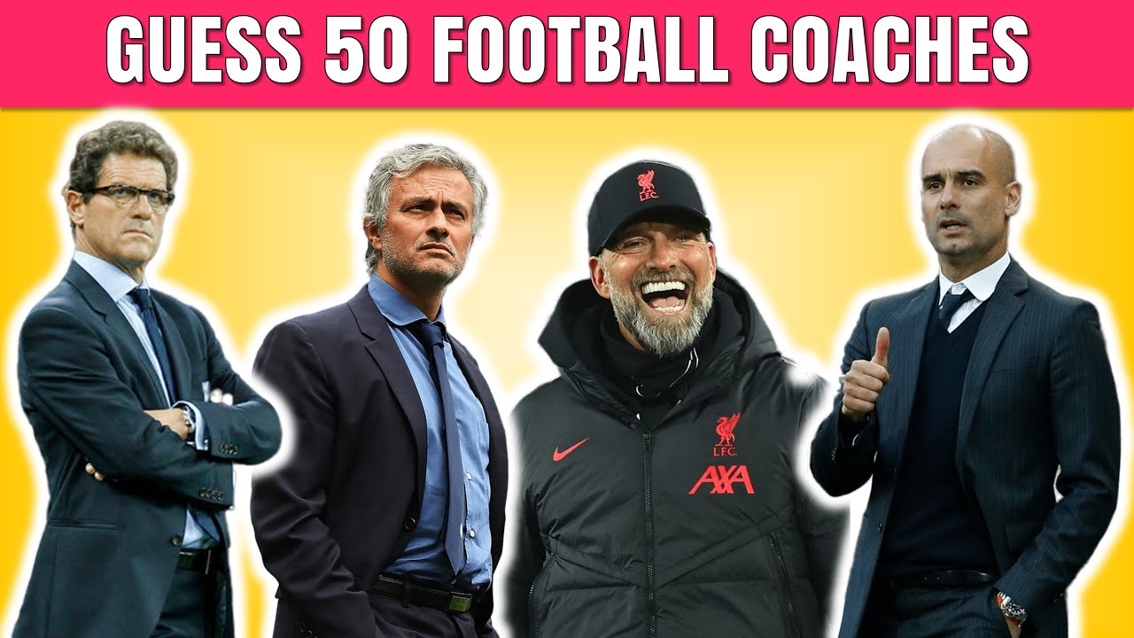 Guess the Football Coach | Guess the Football Manager | Soccer Quiz | Football Quiz  2023