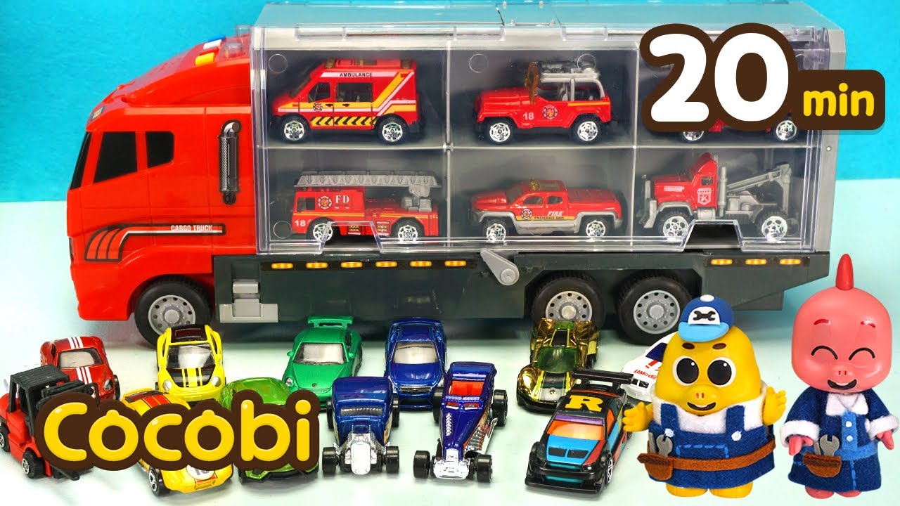 Lagu Mobil Pengangkut | Kompilasi Lagu Mobil Anak | Car Songs for Kids | Halo Cocobi