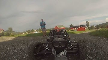 HPI Apache C1 Flux with Gopro Hero 3 onboard HD 720p