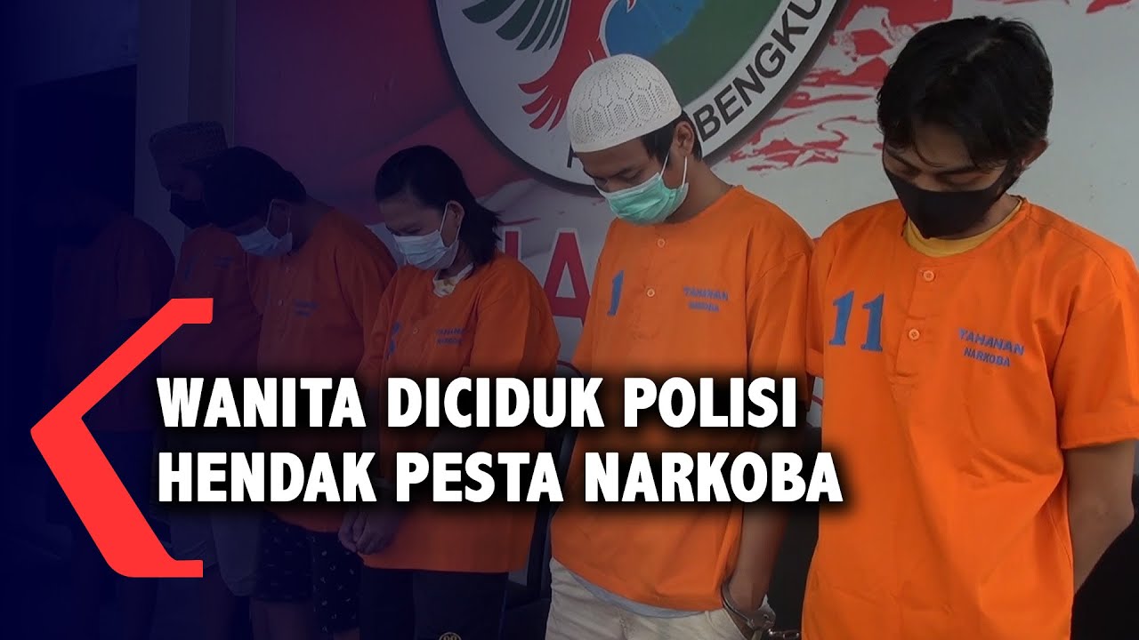 Wanita Diciduk Polisi Hendak Pesta Narkoba