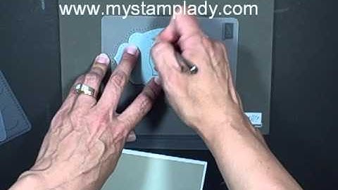 How to use the Essentials Paper Piercing Pack by My Stamp Lady