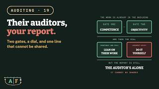 The Company Has Its Own Auditors: When the Outside Auditor Can Use Their Work