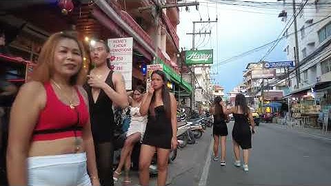 [4K] How is Thailand Now? Walk around soi Buakhao, LK Metro, Diana, Boomerang - June 2024