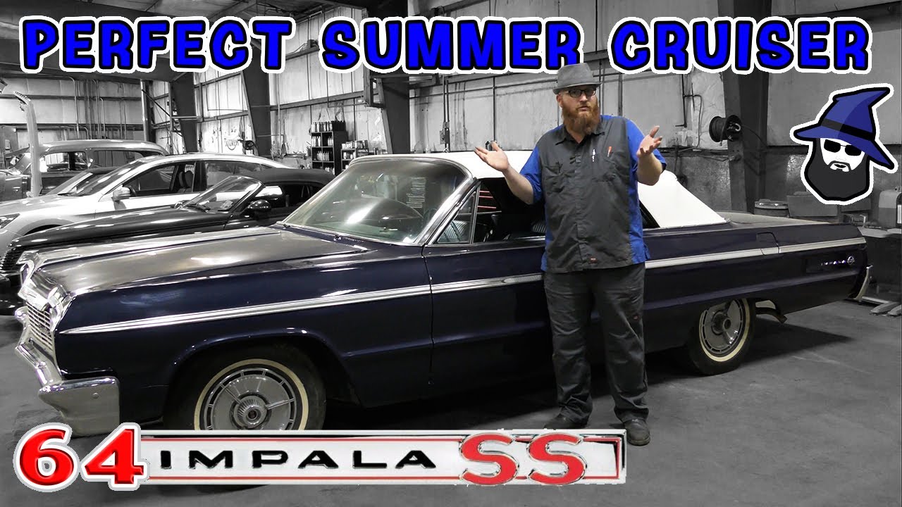 Perfect Summer Cruiser! '64 Chevy Impala SS gets a bumper to bumper
