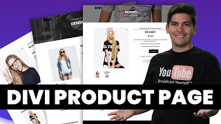 how to create a custom product page with divi theme divi 4 0 woocommerce tutorial
