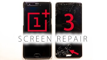 OnePlus 3 broken screen replacement tutorial | disassembly and reassembly
