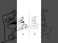 Spelling Bee Produced By A Caveman A vs B (Animation Meme) #shorts