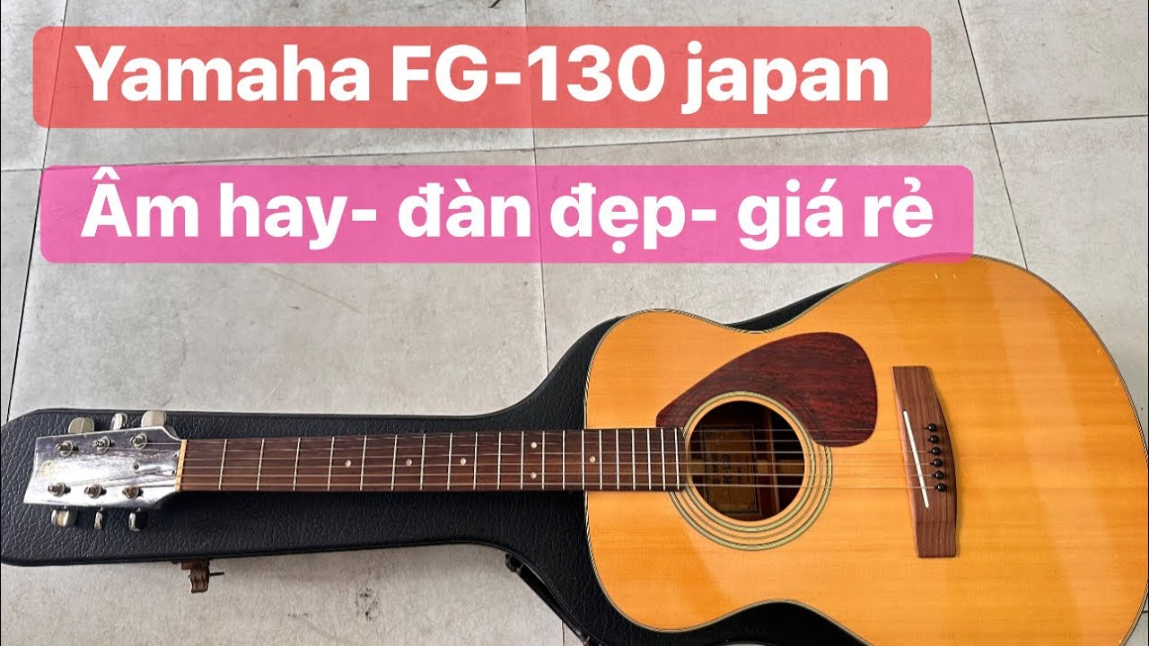 Yamaha FG-130 Japan guitar, good sound, beautiful guitar. Price