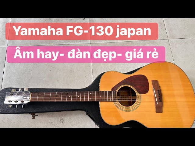 Yamaha FG-130 Japan guitar, good sound, beautiful guitar. Price